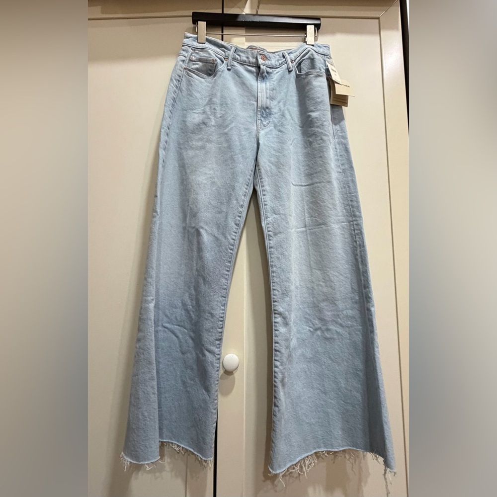 MOTHER The Twister Mid-Rise Ankle Fray Jeans - Picture 5 of 7